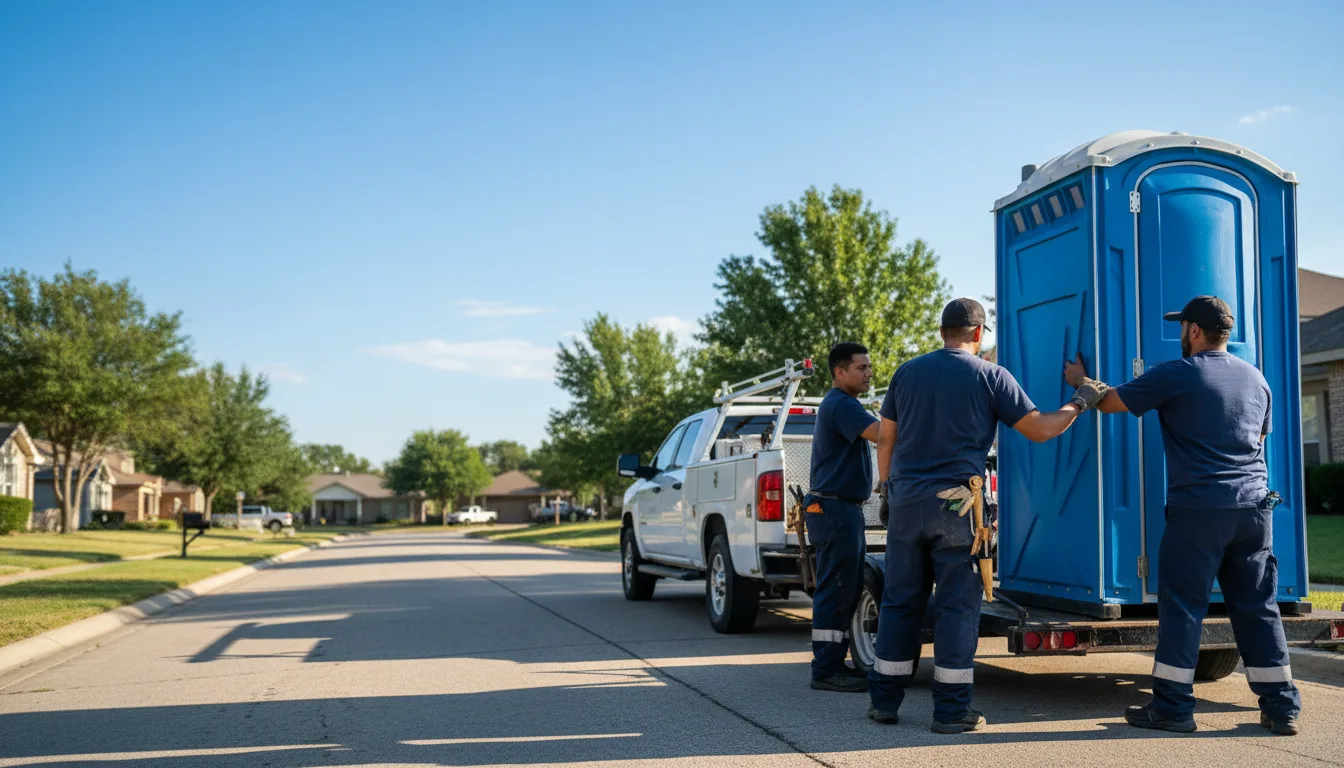 Portable Toilet Rental in Black Oak, AR near me